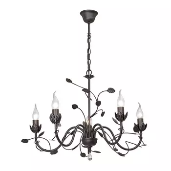 Подвесная люстра Vitaluce V1661-1/5 в виде свечи