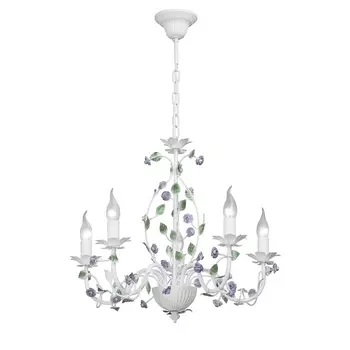 Подвесная люстра Vitaluce V1794-0/5 в виде свечи