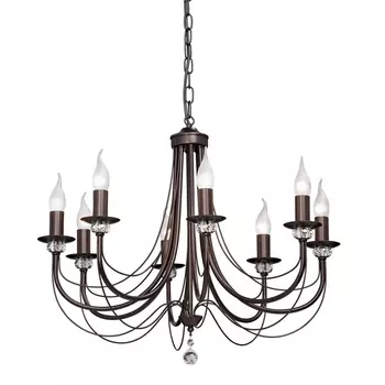 Подвесная люстра Vitaluce V1798-8/8 в виде свечи