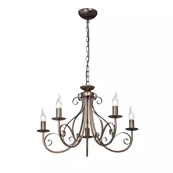 Подвесная люстра Vitaluce V1833-7/5 в виде свечи