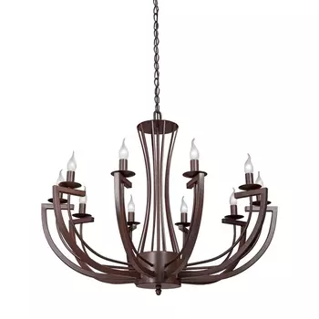 Подвесная люстра Vitaluce V3295-7/10 в виде свечи