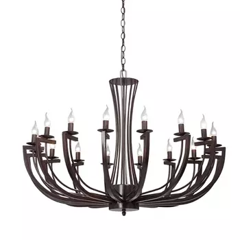 Подвесная люстра Vitaluce V3295-7/16 в виде свечи