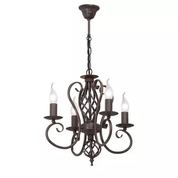 Подвесная люстра Vitaluce V3346/4 в виде свечи