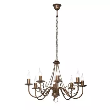 Подвесная люстра Vitaluce V3717/8 в виде свечи