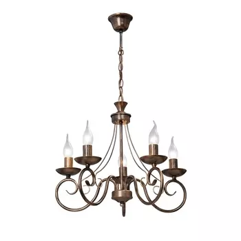 Подвесная люстра Vitaluce V3808-7/5 в виде свечи