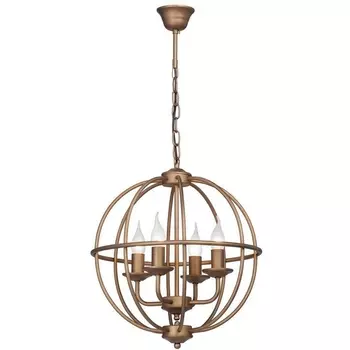 Подвесная люстра под старину Vitaluce V4082-8/4