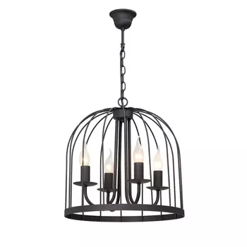 Подвесная люстра Vitaluce V4087/4 в виде свечи