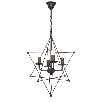 Подвесная люстра Vitaluce V4143/4 в виде свечи