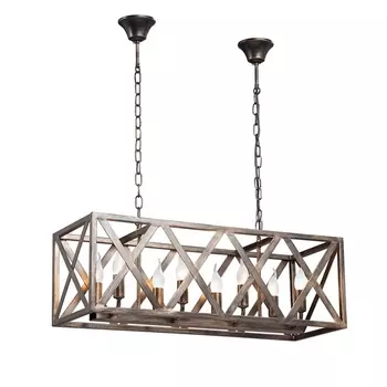 Подвесная люстра Vitaluce V4276-1/8 в виде свечи