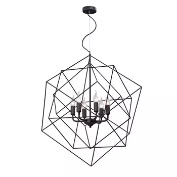 Подвесная люстра Vitaluce V4570-1/6S в виде свечи