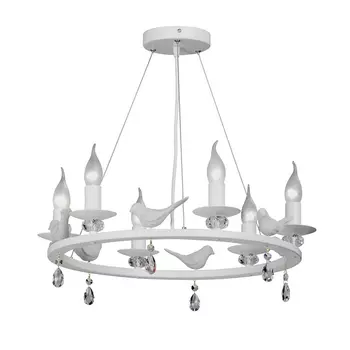 Подвесная люстра птички Vitaluce V4894-0/6S