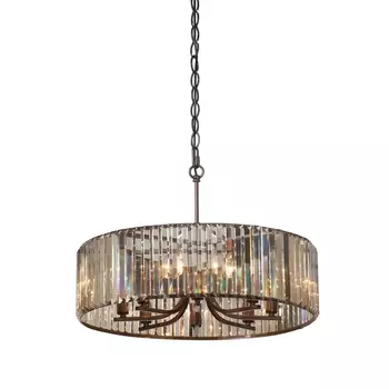 Подвесная люстра Vitaluce V5869-7/8 в виде свечи