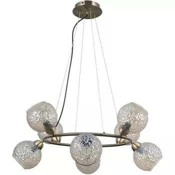 Подвесная люстра DeMarkt Вальтер 551013008