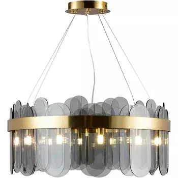 Подвесная люстра 91000/12C SATIN Natali Kovaltseva Valencia GOLD
