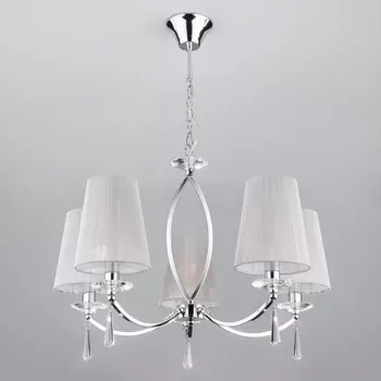 Подвесная люстра 60079/5 Eurosvet Valery хром