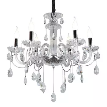 Подвесная люстра Omnilux Valledoria OML-70203-06 подсвечник с подвесками