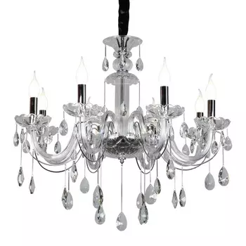 Подвесная люстра Omnilux Valledoria OML-70203-08 подсвечник с подвесками