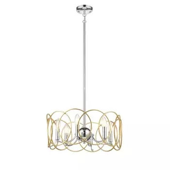 Подвесная люстра Vele Luce Vita VL4234P06 в виде свечи