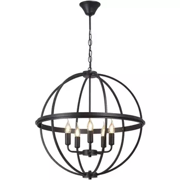 Подвесная люстра в форме клетки Vitaluce V3002-1/5