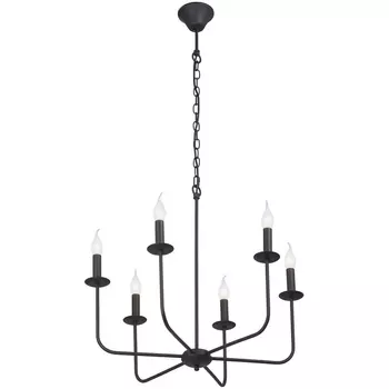 Подвесная люстра Vitaluce V3986-1/6 в виде свечи