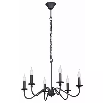 Подвесная люстра Vitaluce V3987-1/6 в виде свечи