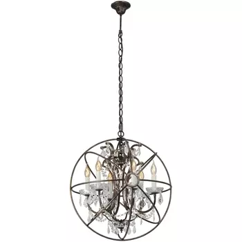 Подвесная люстра Vitaluce V5816-7/6, 6xE14 макс. 40Вт подсвечник