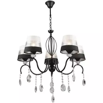 Подвесная люстра Wedo Light Dagni WD3601/5H-BK-WT-BK