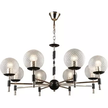 Подвесная люстра Wedo Light Kameliya WD3624/8H-FGD-BK-WT