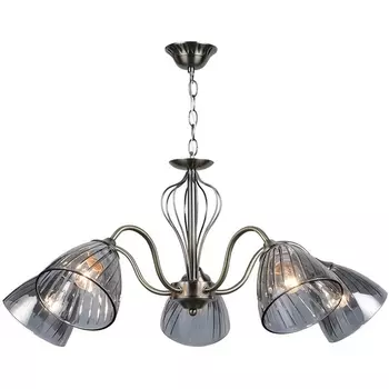 Подвесная люстра Wedo Light Savena WD3625/5H-AB-SMK