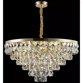 Подвесная люстра хрусталь Wertmark Cassia WE102.21.303