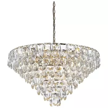 Подвесная каскадная люстра хрусталь Wertmark Lavinia WE106.22.103