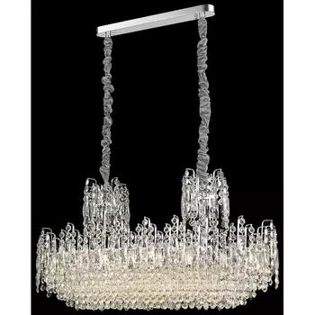 Подвесная люстра хрусталь Wertmark Marcella WE154.10.123