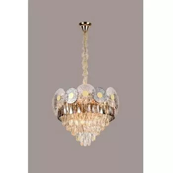 Подвесная люстра хрусталь Aployt Zibille APL.769.03.10 с подвесками