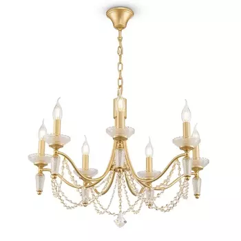 Подвесная люстра Freya Zoe FR2009PL-07G в виде свечи