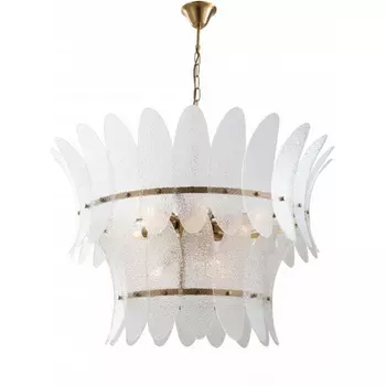 Подвесная каскадная люстра iLamp Gramercy 15602-11 ANB+CL