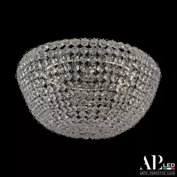 Подвесная/потолочная люстра хрустальная светодиодная APL LED Rimini S501.0.30.A.4000