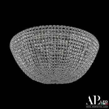 Подвесная/потолочная люстра хрустальная светодиодная APL LED Rimini S501.0.50.A.3000