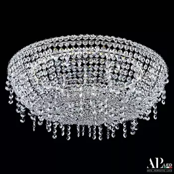 Подвесная/потолочная люстра хрустальная светодиодная APL LED Rimini S501.0.50.F.3000
