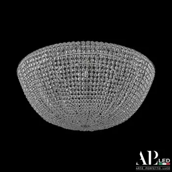 Подвесная/потолочная люстра хрустальная светодиодная APL LED Rimini S501.0.60.A.4000