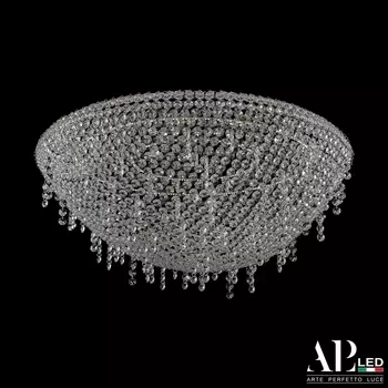 Подвесная/потолочная люстра хрустальная светодиодная APL LED Rimini S501.0.60.D.3000