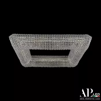 Подвесная/потолочная люстра хрустальная светодиодная APL LED Rimini S503.0.80.A.3000