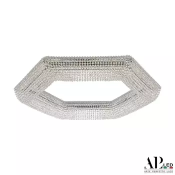 Подвесная/потолочная люстра хрустальная светодиодная APL LED Rimini S506.0.100.A.3000
