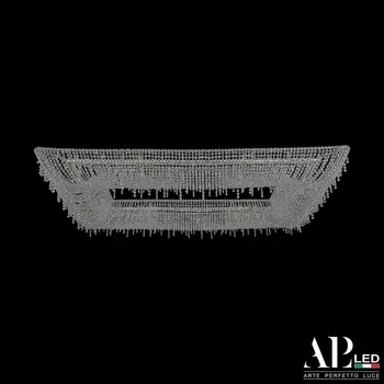 Подвесная/потолочная люстра хрустальная светодиодная APL LED Rimini S515.0.160.B.3000