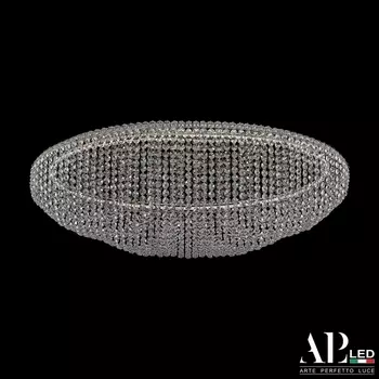 Подвесная/потолочная люстра хрустальная светодиодная APL LED Rimini S508.0.50.A.3000