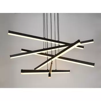 Подвесная ярусная люстра светодиодная с пультом Rivoli Mabel 6183-201