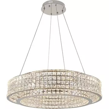 Подвесной хрустальный светильник с пультом LED Stilfort Karnelli 4024/09/08P