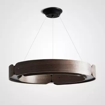 Подвесной кольцевой светильник LED Range 1 D70 Black Walnut ImperiumLoft Range01 (195534-26)