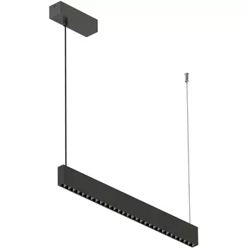 Подвесной линейный светильник LED ALT-LINEAIR-CELL-UPDOWN-S2460-600-24W Warm3000 (BK, 40 deg, 230V) (Arlight, IP20 Металл) 039158