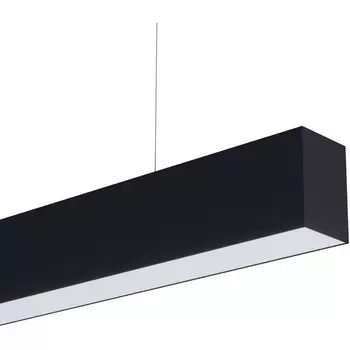 Подвесной линейный светильник LED SP-LINE-HANG-6085-L2000-74W Day4000 (RAL9005, 120 deg, 230V) IP33 (Arlight, Металл) 051980