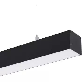 Подвесной линейный светильник LED SP-LINE-HANG-3535-L1004-12W Day4000 (RAL9005, 120 deg, 230V) IP33 (Arlight, Металл) 056963